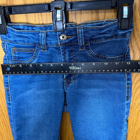 Hudson Medium Wash Skinny Jean Girls Sz 7 Stretchy Adjustable Comfortable - Picture 14 of 16